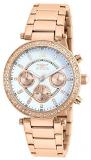 Invicta Women's Quartz Watch with Silver Dial Chronograph Display and Silver Stainless Steel Bracelet 21558