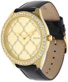 guess- Majestic Womens Analog Quartz Watch with Leather Bracelet W0579L8