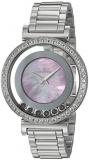 Invicta Women's Angel Quartz Watch with Stainless Steel Strap, Silver, 16 (Model: 28490)