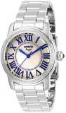 Invicta Women's Angel Quartz Watch with Stainless Steel Strap, Silver, 20 (Model: 29878)