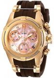Invicta Women's JT Stainless Steel Quartz Watch with Silicone Strap, Two Tone, 27 (Model: 29047)