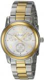 Invicta Women's Angel Quartz Watch with Stainless-Steel Strap, Two Tone, 20 (Model: 21688)