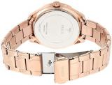 GUESS Women's Analog Watch with Stainless Steel Strap, Rose Gold, 16 (Model: GW0001L3)