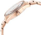 GUESS Women's Analog Watch with Stainless Steel Strap, Rose Gold, 16 (Model: GW0001L3)
