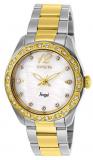 Invicta Women's Angel Quartz Watch with Stainless Steel Strap, Two Tone, 18 (Model: 27448)