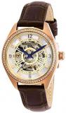 Invicta Objet D Art Automatic Crystal White Dial Ladies Watch 26354