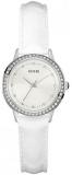 Guess Ladies Glitter Womens Analog Quartz Watch with Leather Bracelet UBS82101-S