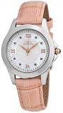 Invicta Women's 12544 Analog Display Angel Diamond-Accented Pink Leather Watch with Interchangeable Straps