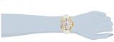 Invicta Women's Connection Stainless Steel Quartz Watch with Silicone Strap, White, 20 (Model: 28677)