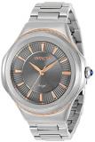 Invicta Women's Angel Quartz Watch with Stainless Steel Strap, Silver, 18 (Model: 31069)