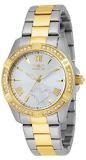 Invicta Women's Angel Quartz Watch with Stainless Steel Strap, Two Tone, 18 (Model: 21418)