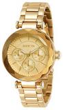 Invicta Women's Angel Quartz Watch with Stainless Steel Strap, Gold, 16 (Model: 31297)