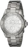 Invicta Women's Angel Quartz Watch with Stainless-Steel Strap, Silver, 20 (Model...