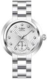 Invicta Women's Angel Quartz Watch with Stainless Steel Strap, Silver, 16 (Model: 31189)