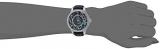Invicta Women's Angel Quartz Watch with Leather Calfskin Strap, Black, 17 (Model: 24592)