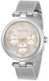 Invicta Women's Angel Quartz Watch with Stainless Steel Strap, Silver, 36 (Model: 31524)