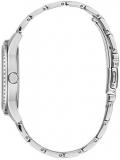 GUESS Women's 38mm Steel Bracelet & Case Quartz Silver-Tone Dial Analog Watch W1280L1