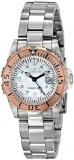 Invicta Women's 17382 Pro Diver 18k Rose-Gold and Silver-Tone Watch with Link Br...