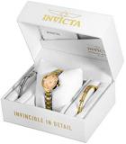 Invicta Women's Angel Quartz Watch with Stainless Steel Strap, Two Tone, 12 (Model: 29328)