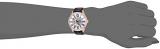 Invicta Women's Vintage Stainless Steel Automatic-self-Wind Watch with Leather Calfskin Strap, Brown, 16 (Model: 23660)