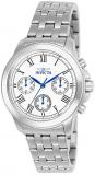 Invicta Women's 21653 Specialty Analog Display Swiss Quartz Silver-Tone Watch
