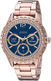 GUESS Women's Stainless Steel Android Wear Touch Screen Smart Watch(Assorted Dial)