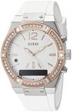 GUESS Women's Stainless Steel Connect Smart Watch - Amazon Alexa, iOS and Androi...