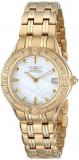 Invicta Women's 0268 II Collection Diamond Accented 18k Gold-Plated Watch