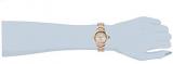 Invicta Women's Angel Quartz Watch with Stainless Steel Strap, Silver, Rose Gold, 18 (Model: 31275)