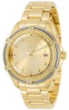 Invicta Women's Bolt Quartz Watch with Stainless Steel Strap, Gold, 18 (Model: 30880)
