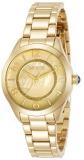 Invicta Women's Angel Quartz Watch with Stainless Steel Strap, Gold, 16 (Model: 31105)