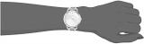 GUESS  Silver-Tone Genuine Diamond Watch with Self-Adjustable Bracelet. Color: Silver-Tone (Model: U1198L1)