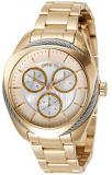 Invicta Women's Bolt Quartz Watch with Stainless Steel Strap, Gold, 18 (Model: 31226)