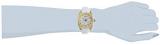 Invicta Women's Angel Stainless Steel Quartz Watch with Silicone Strap, White, 20 (Model: 28484)