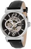 Invicta Men's 30461 Objet D Art Automatic Multifunction Black Dial Watch