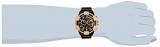 Invicta Men's JT Quartz Watch with Stainless Steel, Carbon Fiber Strap, Black and Rose Gold, 32 (Model: 32832)