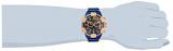 Invicta Men's JT Quartz Watch with Stainless Steel, Carbon Fiber Strap, Blue, 32 (Model: 32835)