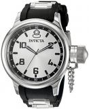 Invicta Men's 1435SYB Russian Diver Analog Display Swiss Quartz Black Watch