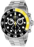 Invicta 886678264124 Mens 21553 Pro Diver Quartz Chronograph Black Dial Watch