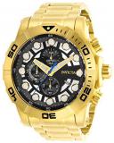 Invicta Men's Sea Hunter Quartz Watch with Stainless Steel Strap, Gold, 26 (Model: 28264)