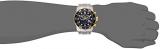 Invicta Mens Pro Diver Scuba Swiss Chronograph Black Dial Stainless Steel Bracelet Watch 80039