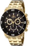 Invicta Men's 0392 II Collection Chronograph 18k Gold Plated Stainless Steel Watch