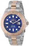 Invicta Men's 15189SYB Pro Diver Swiss Quartz Two-Tone Watch with Impact Case