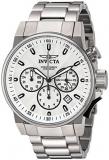 Invicta Men's I-Force Quartz Watch with Stainless-Steel Strap, Silver, 24 (Model: 23088)