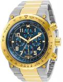 Invicta Aviator Chronograph Quartz Blue Dial Men's Watch 31561