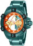 Invicta Men's DC Comics Mechanical Watch with Stainless Steel Strap, Green, 24 (Model: 26845)