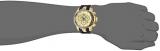Invicta Men's Venom Titanium Quartz Watch with Silicone Strap, Two Tone, 26 (Model: 24258)