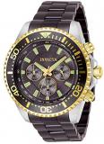 Invicta Men's Pro Diver Quartz Watch with Stainless Steel Strap, Light Brown, 22 (Model: 27477)