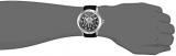 Invicta Men's Objet d'Art Stainless Steel Automatic-self-Wind Watch with Silicone Strap, Black, 24 (Model: 22629)