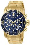 Invicta 73 Mens Pro Diver Quartz Chronograph Blue Dial Watch